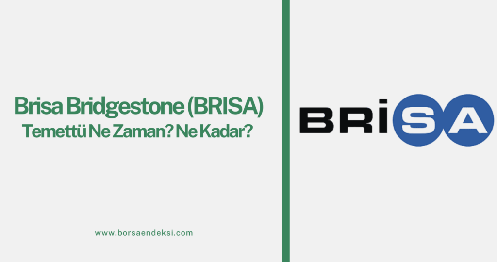 Brisa Bridgestone (BRISA) Temettü Tarihi