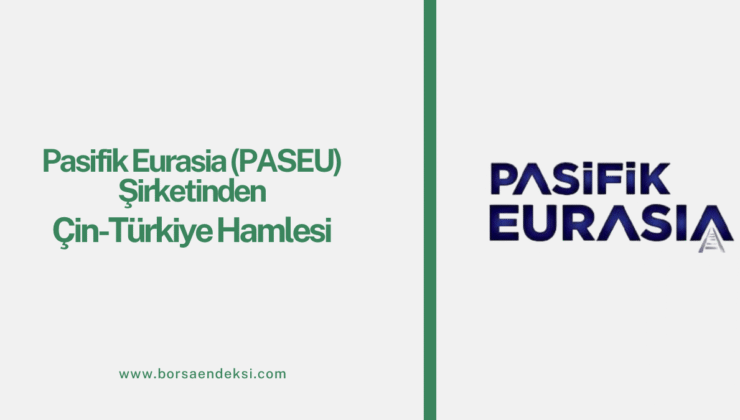 Pasifik Eurasia (PASEU) Şirketinden Çin-Türkiye Hamlesi